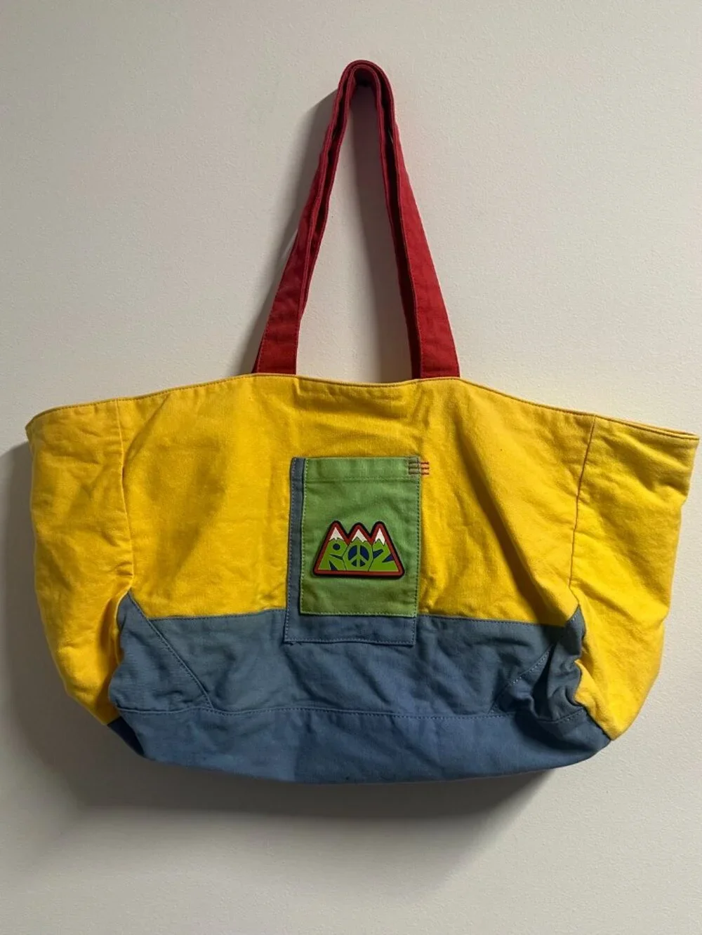 Round Two Sean Wotherspoon Multicolored Tote Bag Hiking Hype Vintage